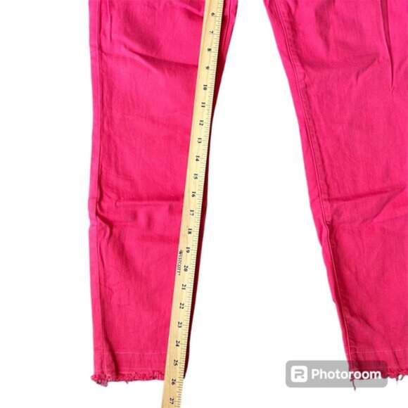 7 for all mankind Skinny casual women’s Red Jeans. Size 31 - Picture 7 of 8